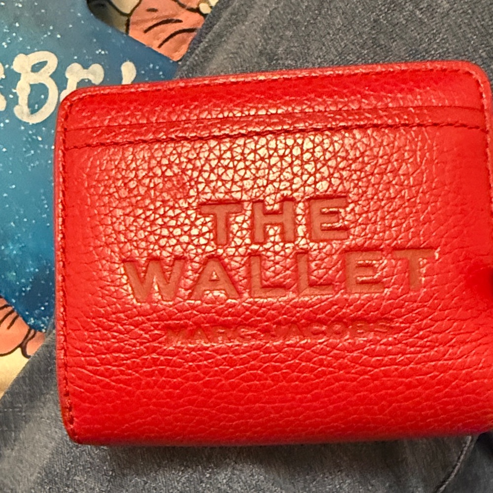 Marc Jacobs Bold Red Wallet